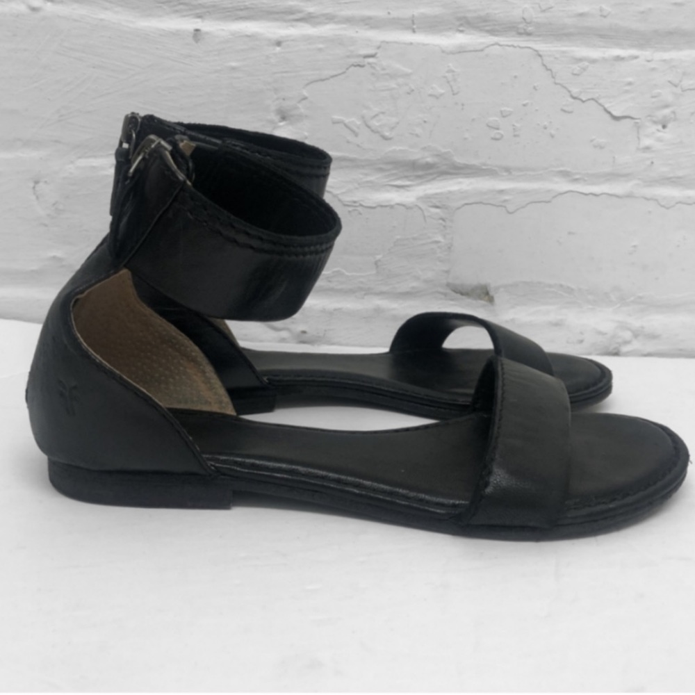 FRYE Carson Leather Ankle Zip Sz 7.5